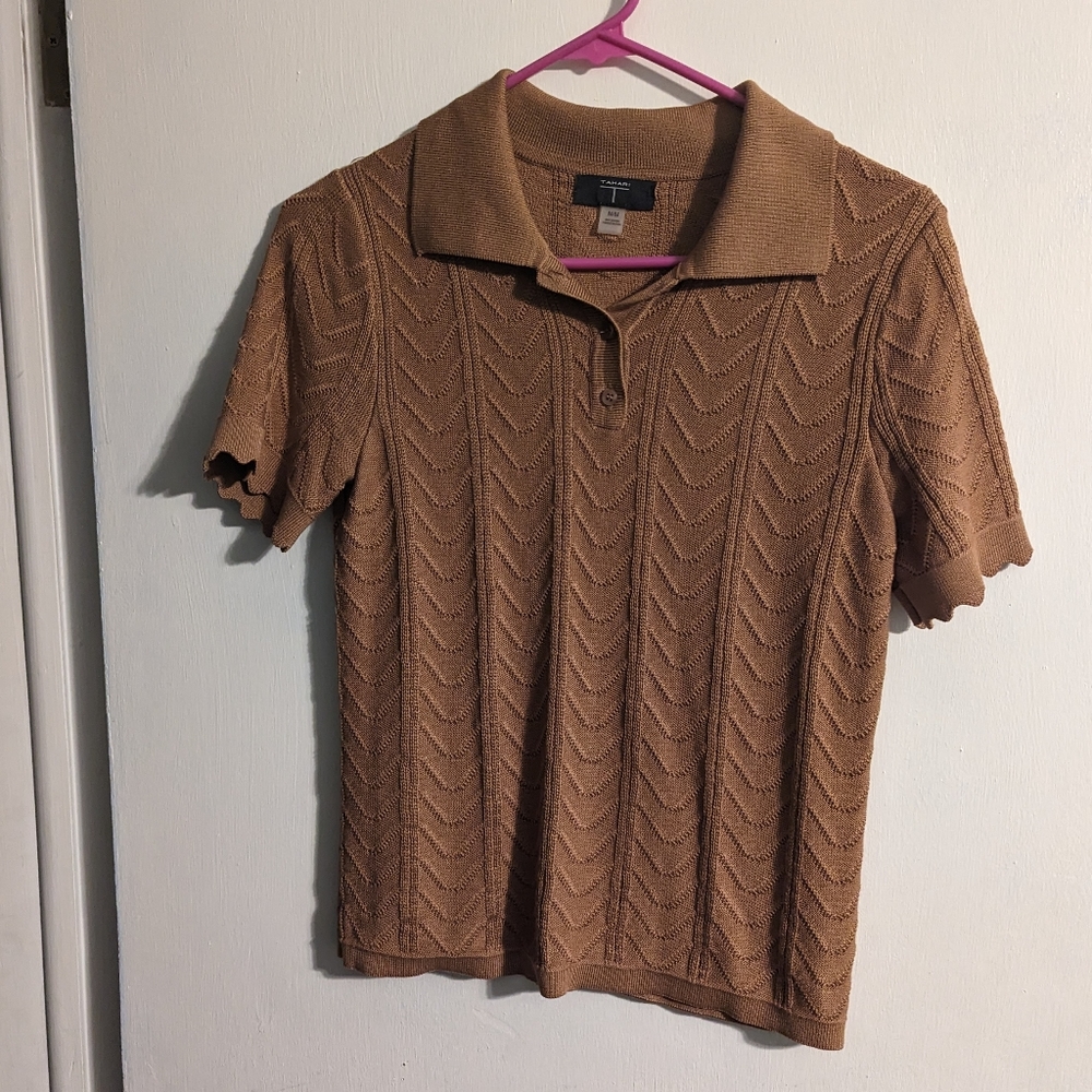 Tahari Collared Shirt